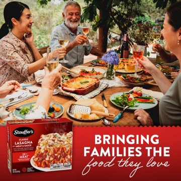 Stouffer's Classic Meat Lasagna Frozen Meal, 10.5 oz