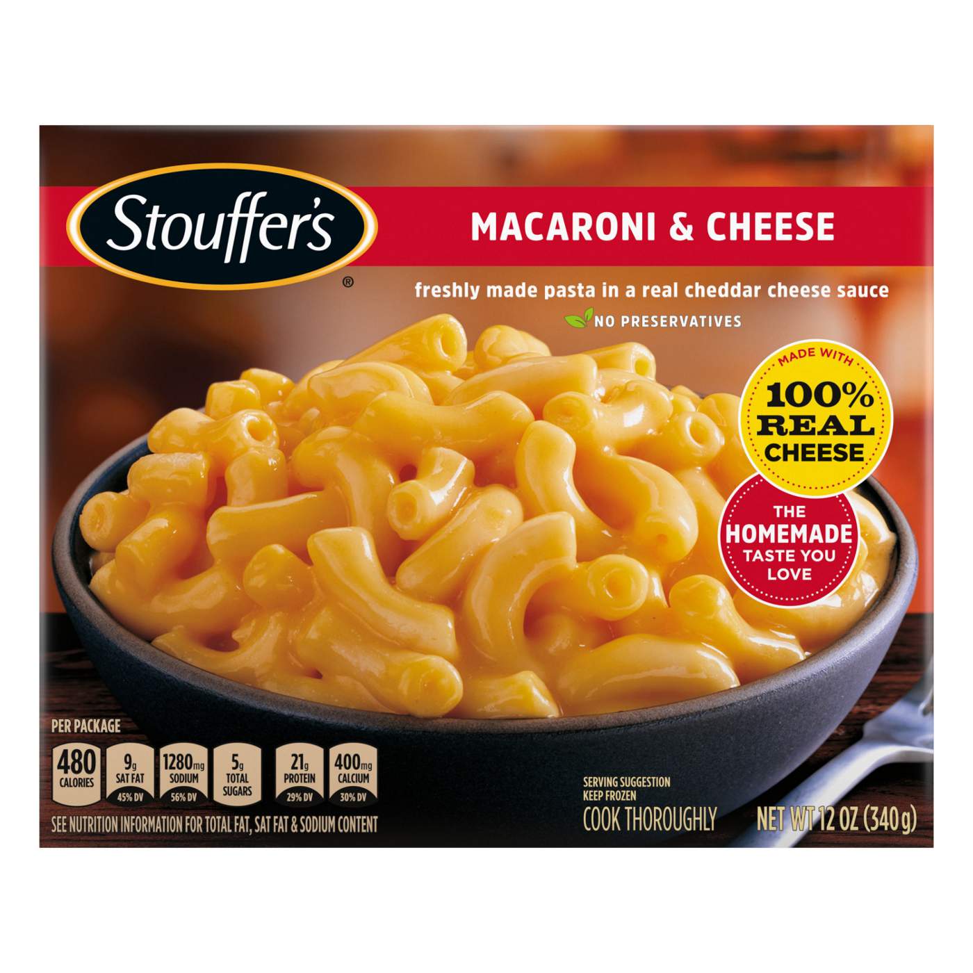 Stouffer's Frozen Macaroni & Cheese; image 1 of 6