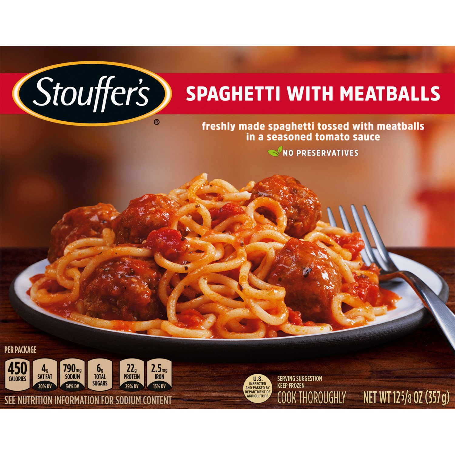 Stouffer's Classics Spaghetti With Meatballs - Shop Entrees & Sides At ...