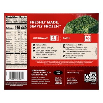Stouffer's Classics Spinach Souffle