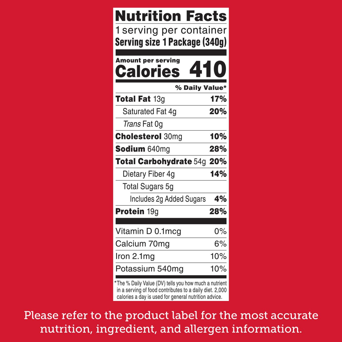 Stouffer's Spaghetti With Meat Sauce Frozen Meal; image 2 of 8