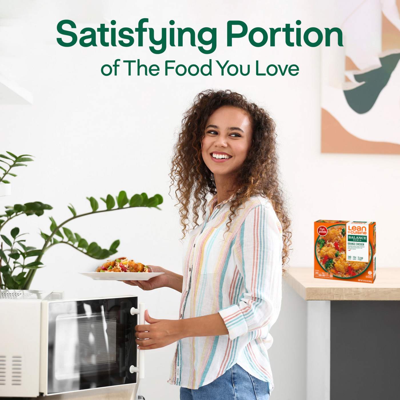 Lean Cuisine 15g Protein Orange Chicken Frozen Meal; image 10 of 12