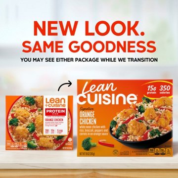 Lean Cuisine 15g Protein Orange Chicken Frozen Meal