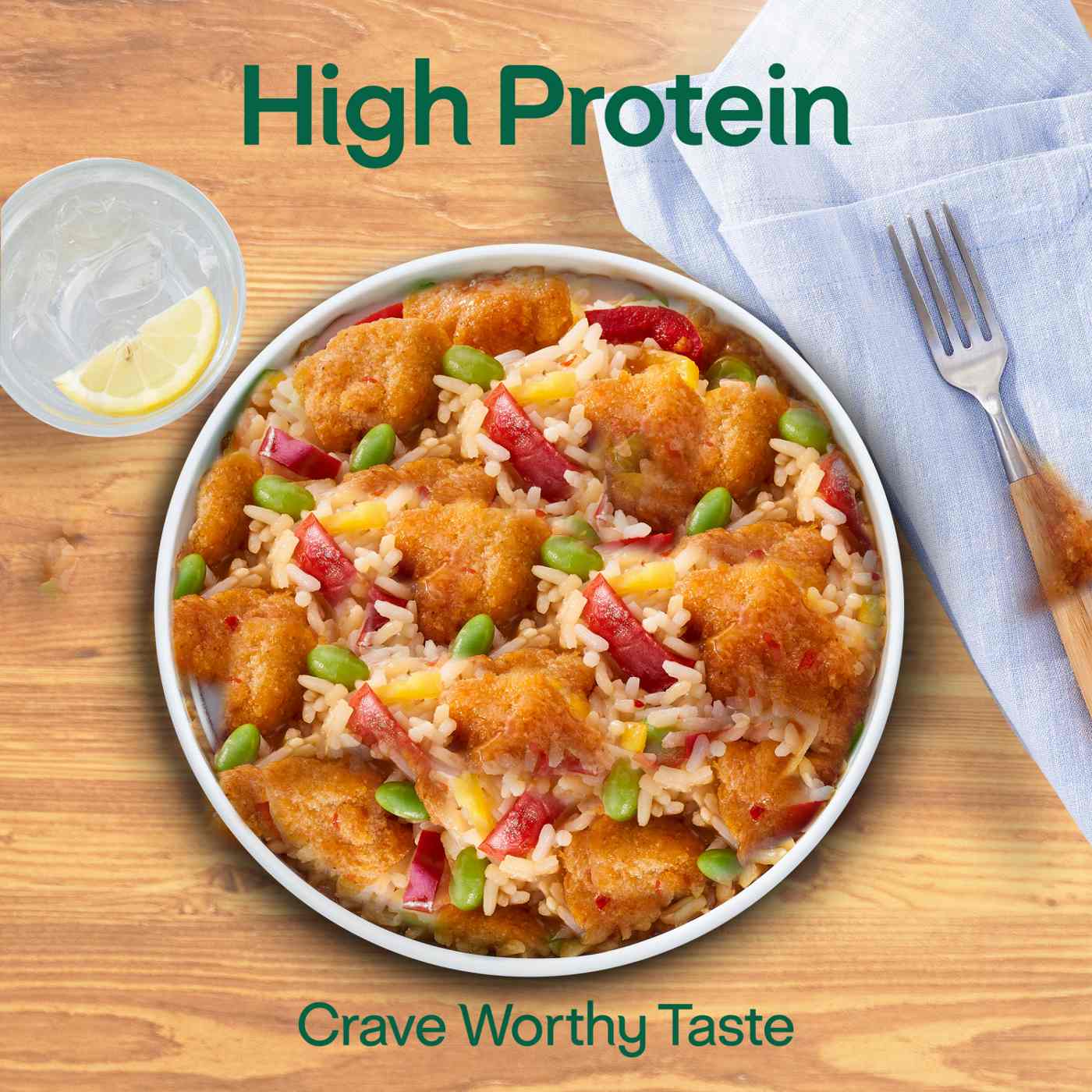 Lean Cuisine 15g Protein Orange Chicken Frozen Meal; image 9 of 12