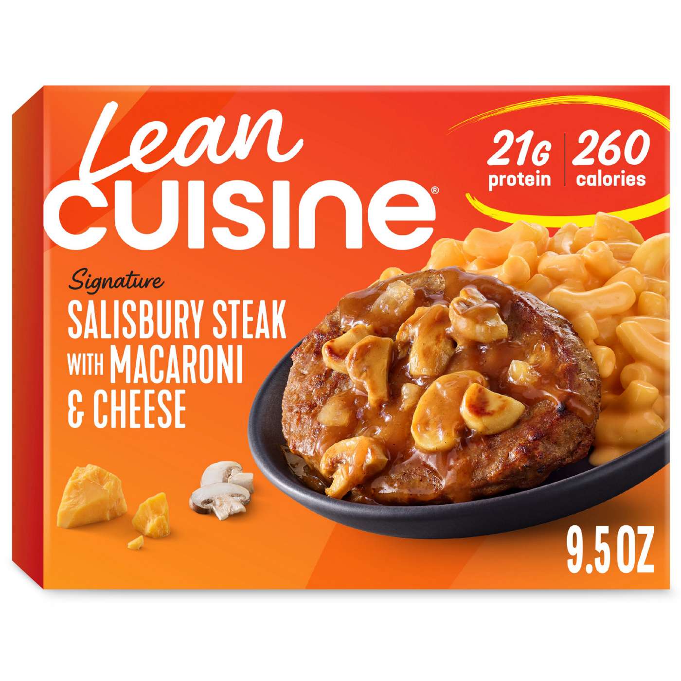 Lean Cuisine 21g Protein Salisbury Steak Frozen Meal; image 1 of 7