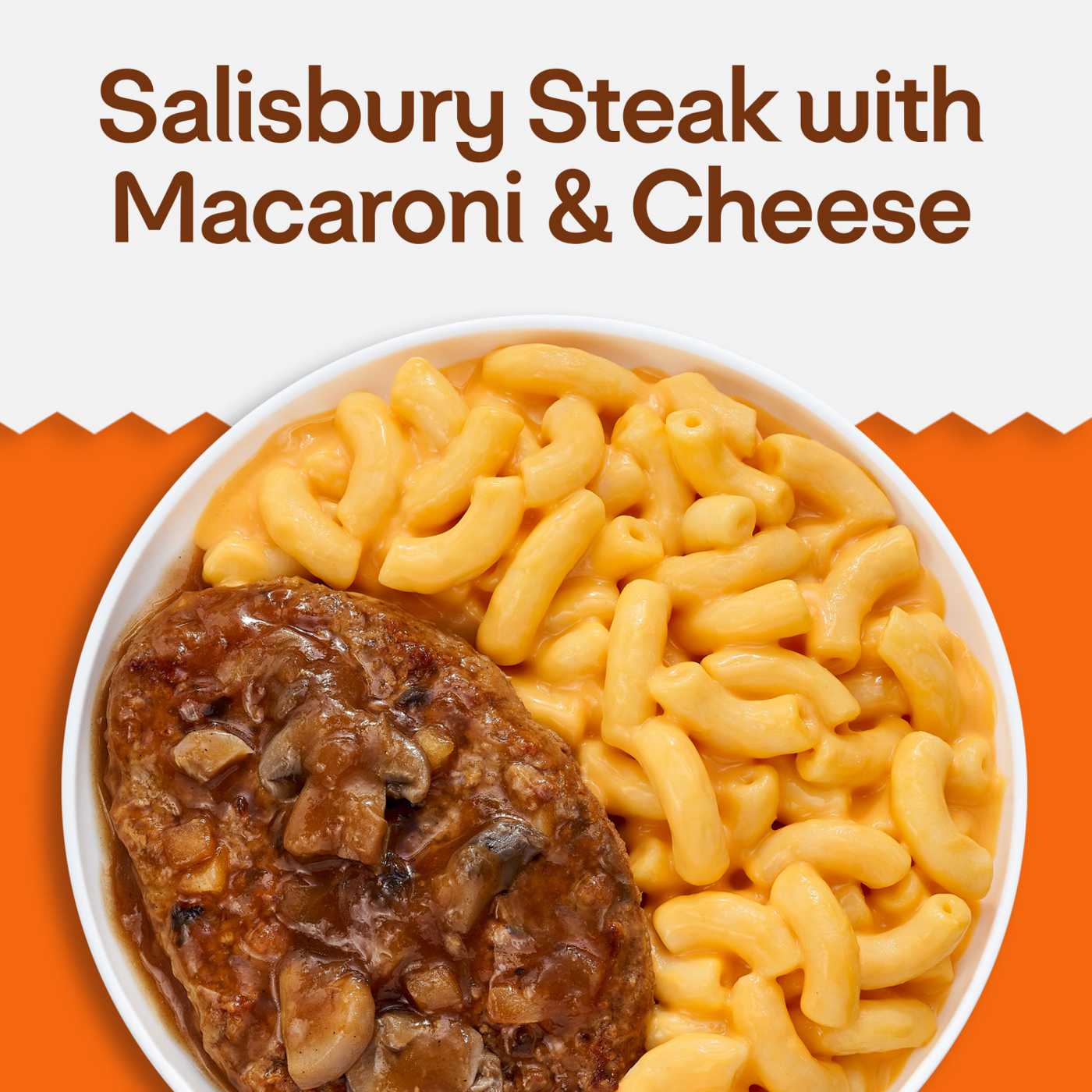 Lean Cuisine 23g Protein Salisbury Steak with Mac & Cheese Frozen Meal; image 5 of 5
