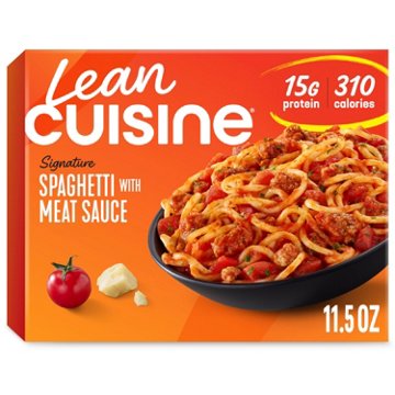 Lean Cuisine 15g Protein Meat Sauce Spaghetti Frozen Meal