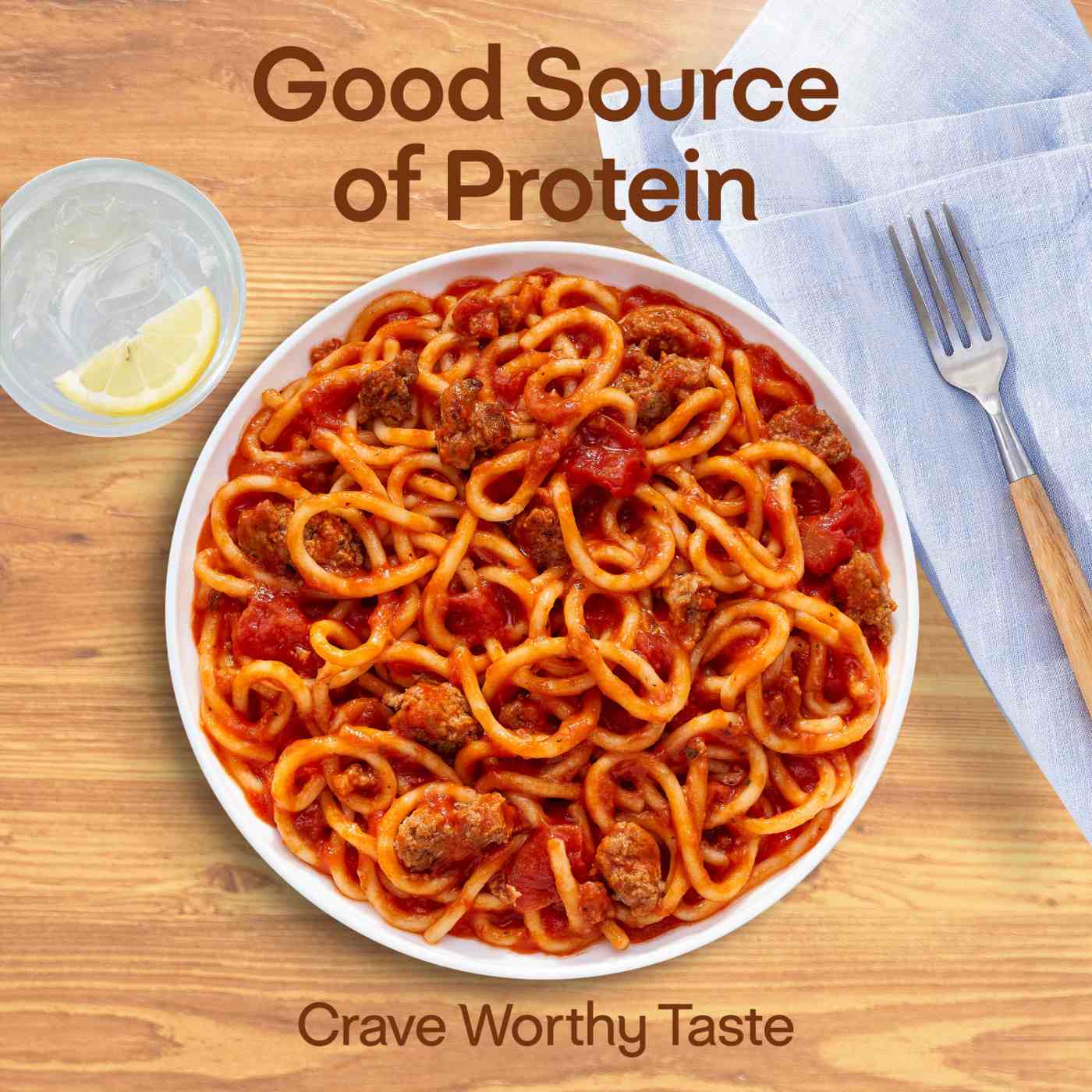 Lean Cuisine 15g Protein Spaghetti & Meat Sauce Frozen Meal; image 4 of 6