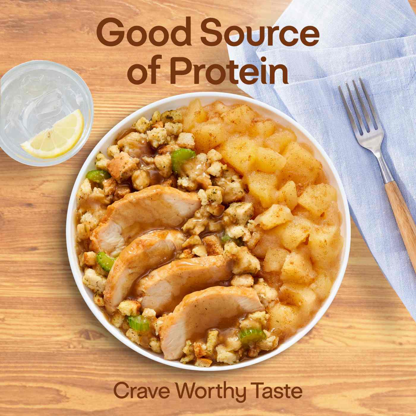 Lean Cuisine 13g Protein Roasted Turkey Breast Frozen Meal; image 3 of 7