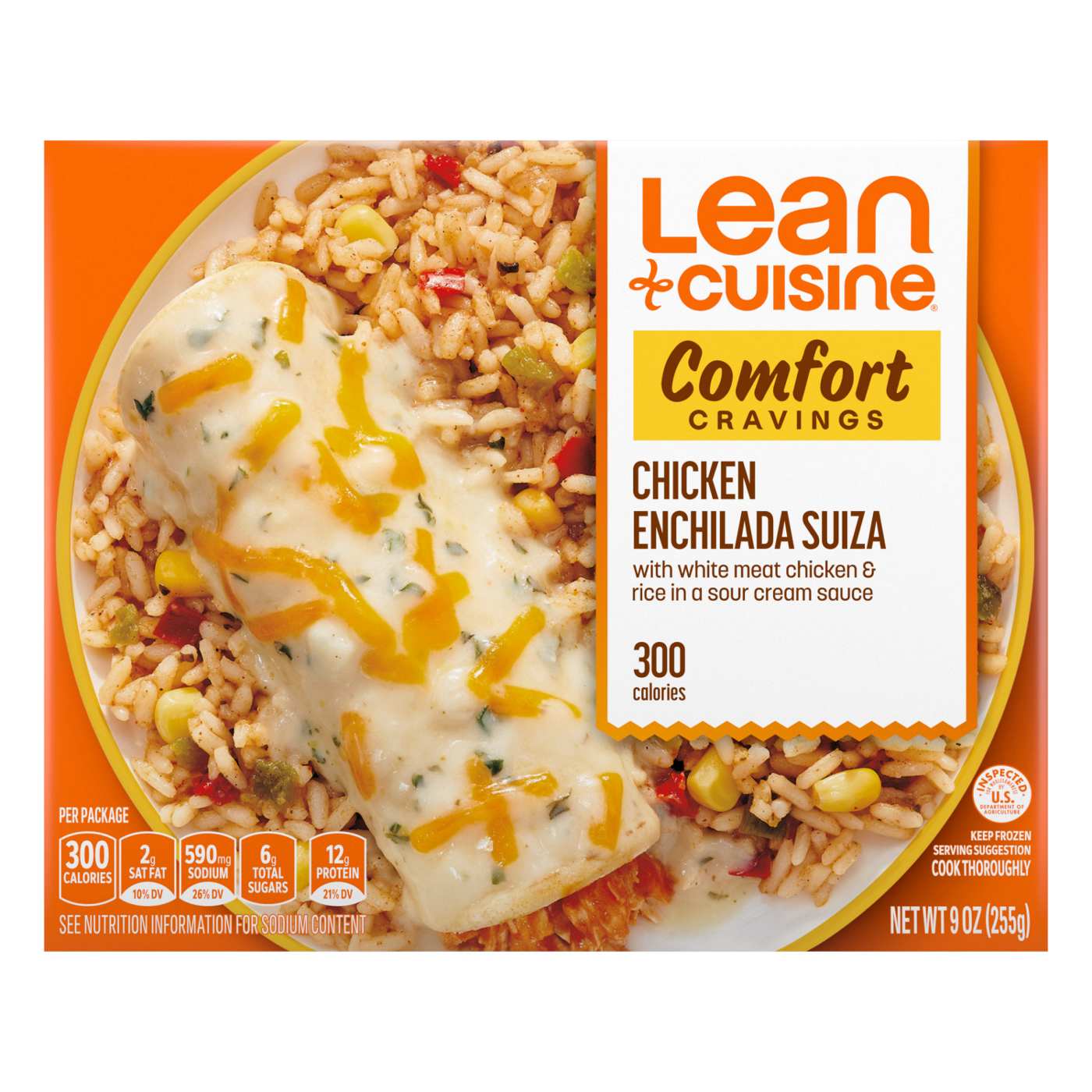 Lean Cuisine Comfort Cravings Chicken Enchilada Suiza Frozen Meal; image 1 of 7