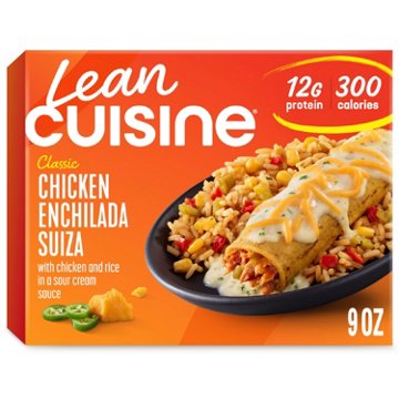 Lean Cuisine 12g Protein Chicken Enchilada Suiza Frozen Meal