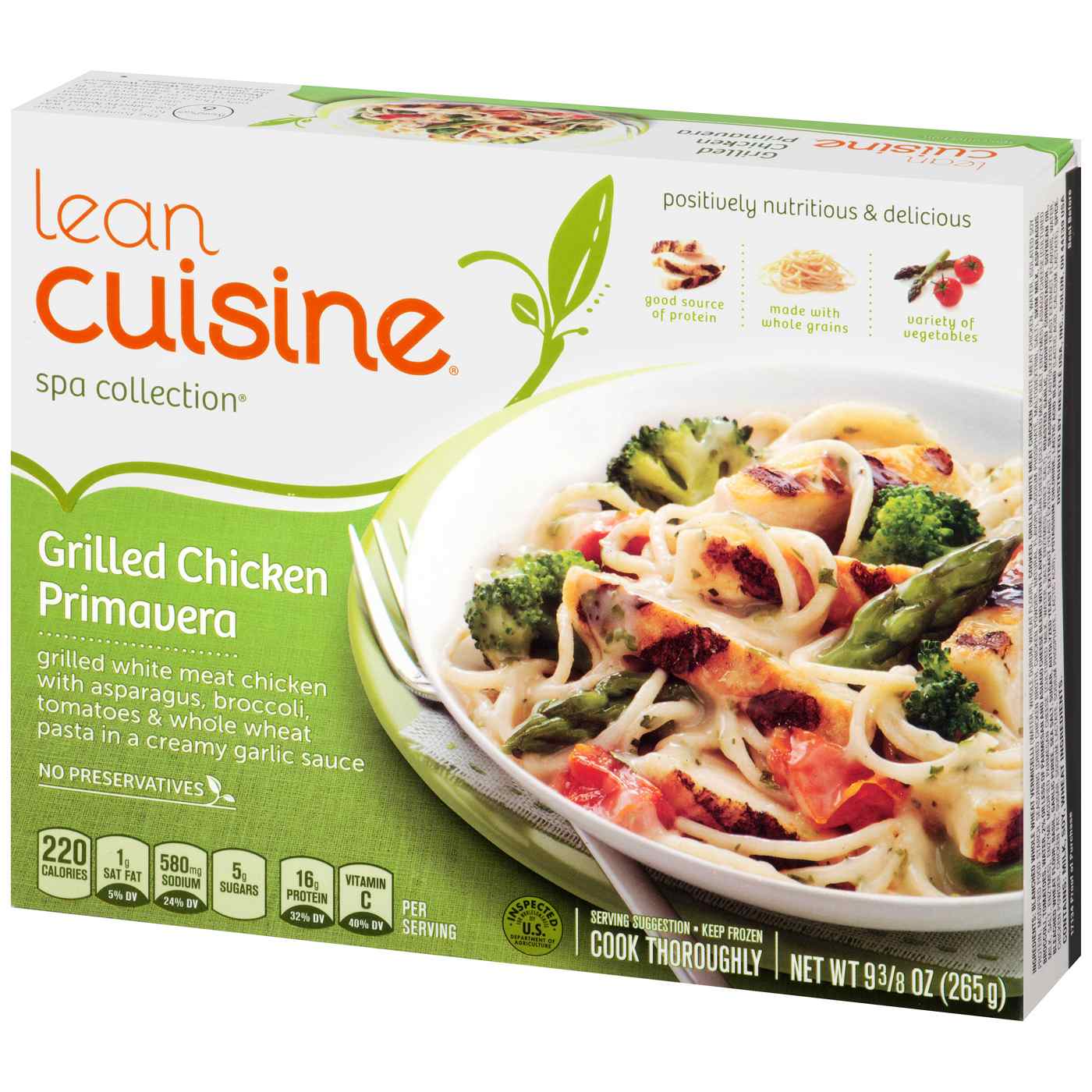 Lean Cuisine Spa Collection Grilled Chicken Primavera; image 1 of 3