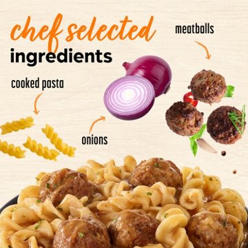 Lean Cuisine 17g Protein Swedish Meatballs Frozen Meal