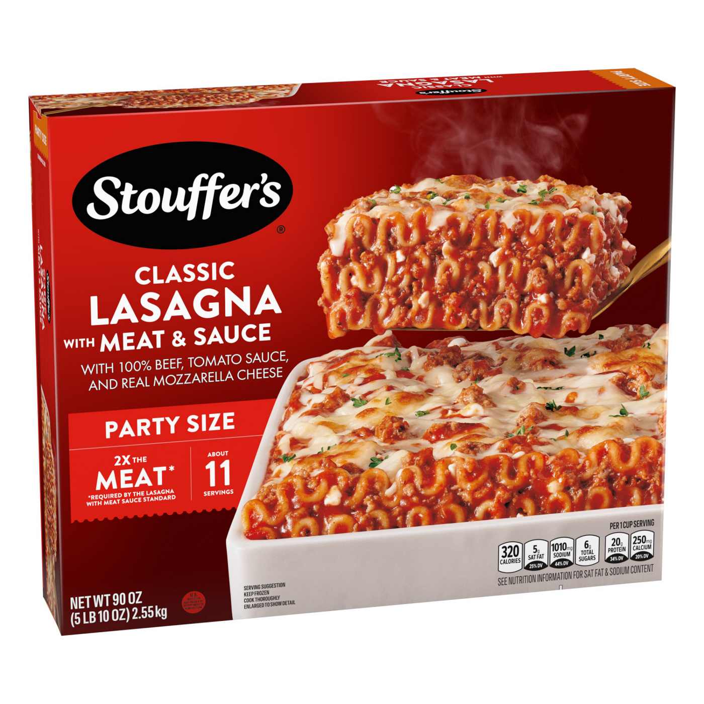 Stouffer's Frozen Meat Lasagna - Party Size; image 3 of 7