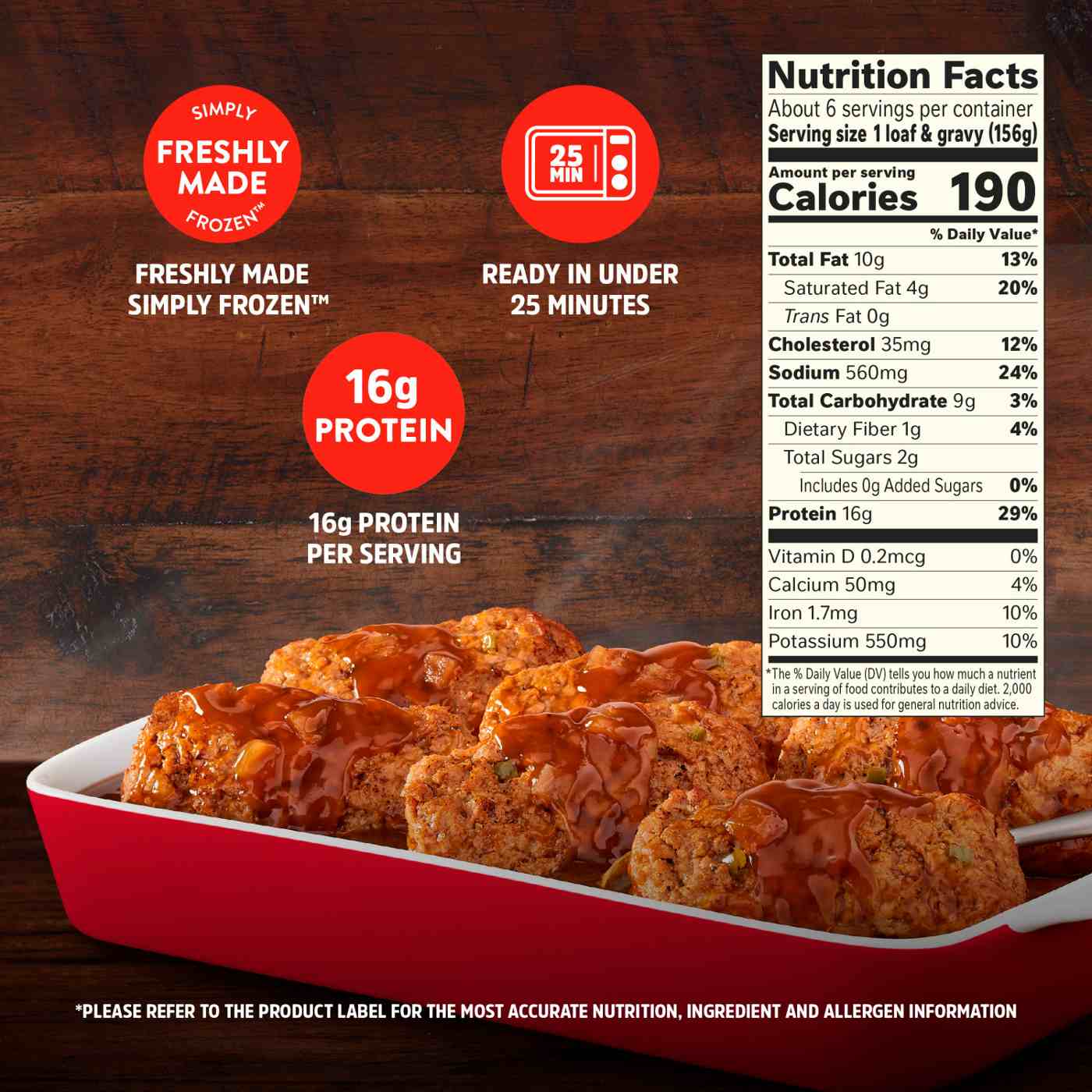 Stouffer'S Frozen Meatloaf - Family-Size; image 3 of 6