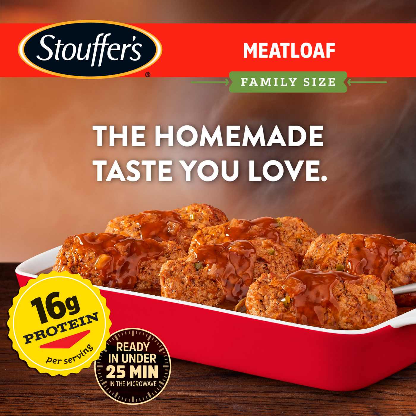 Stouffer'S Frozen Meatloaf - Family-Size; image 5 of 6