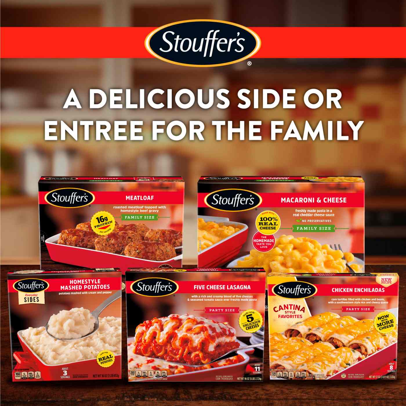 Stouffer'S Frozen Meatloaf - Family-Size; image 6 of 6