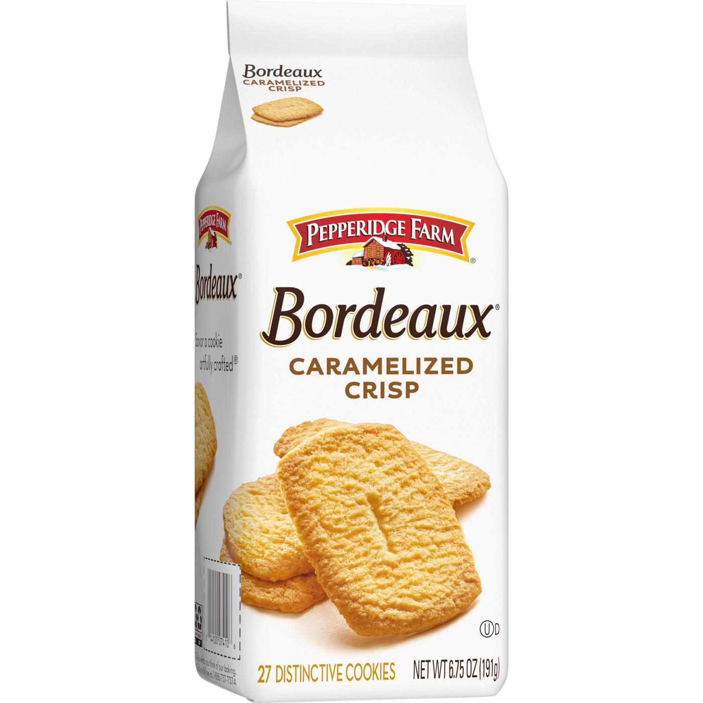 Pepperidge Farm Bordeaux Caramelized Crisp Cookies; image 8 of 9