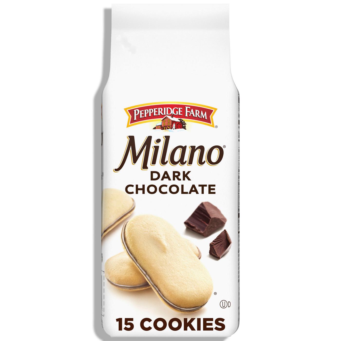 Pepperidge Farm Milano Dark Chocolate Cookies; image 1 of 8