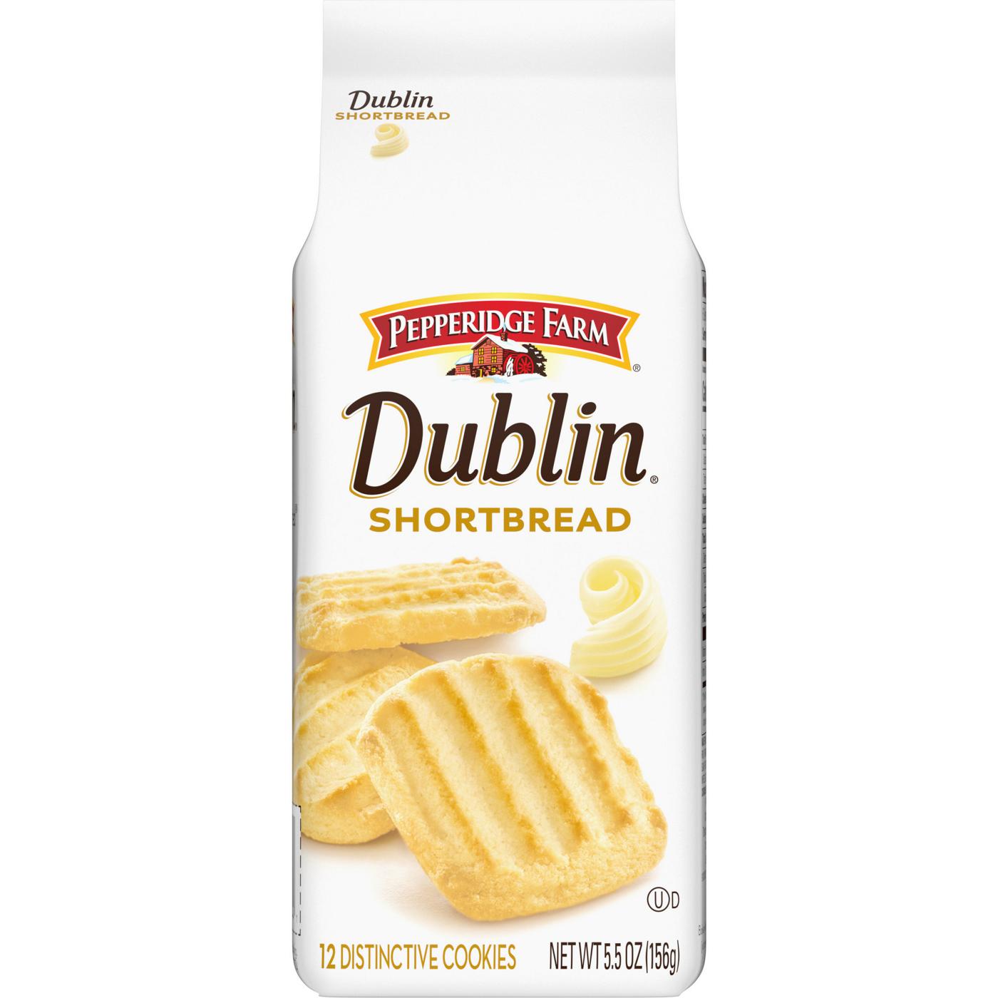 Pepperidge Farm Dublin Shortbread Cookies; image 1 of 9