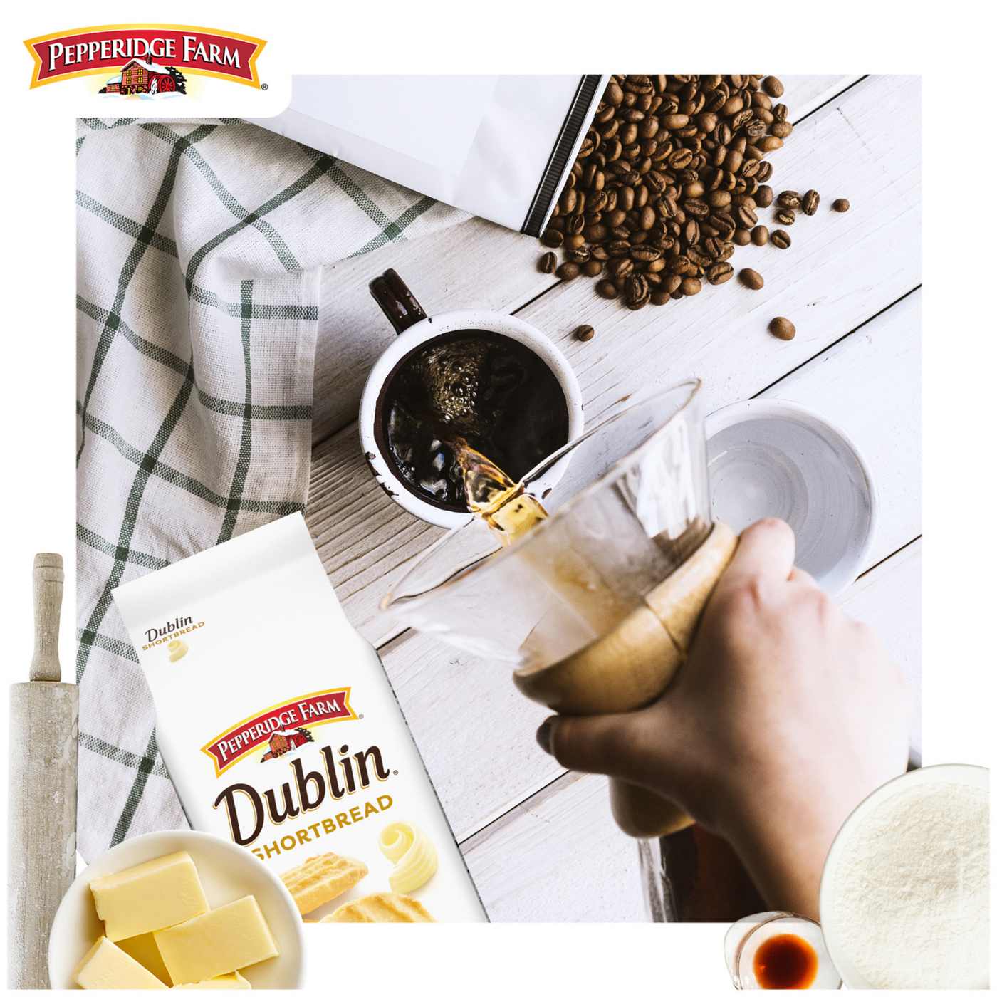 Pepperidge Farm Dublin Shortbread Cookies; image 7 of 9