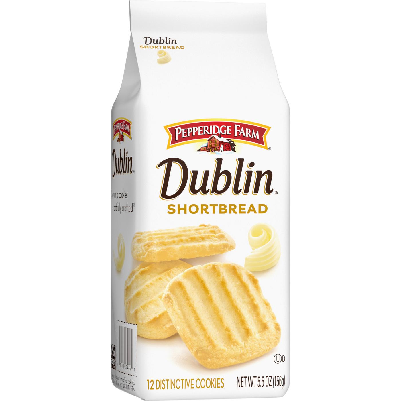 Pepperidge Farm Dublin Shortbread Cookies; image 9 of 9