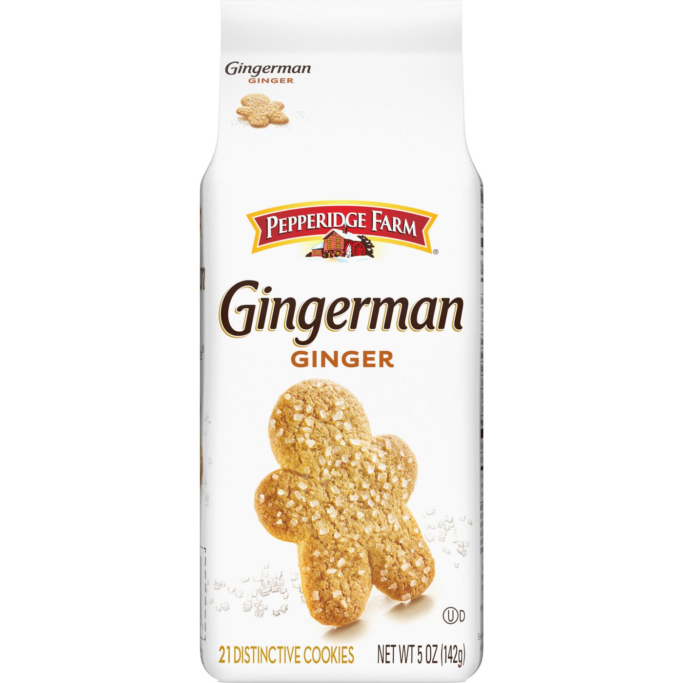 Pepperidge Farm Gingerman Cookies; image 1 of 9