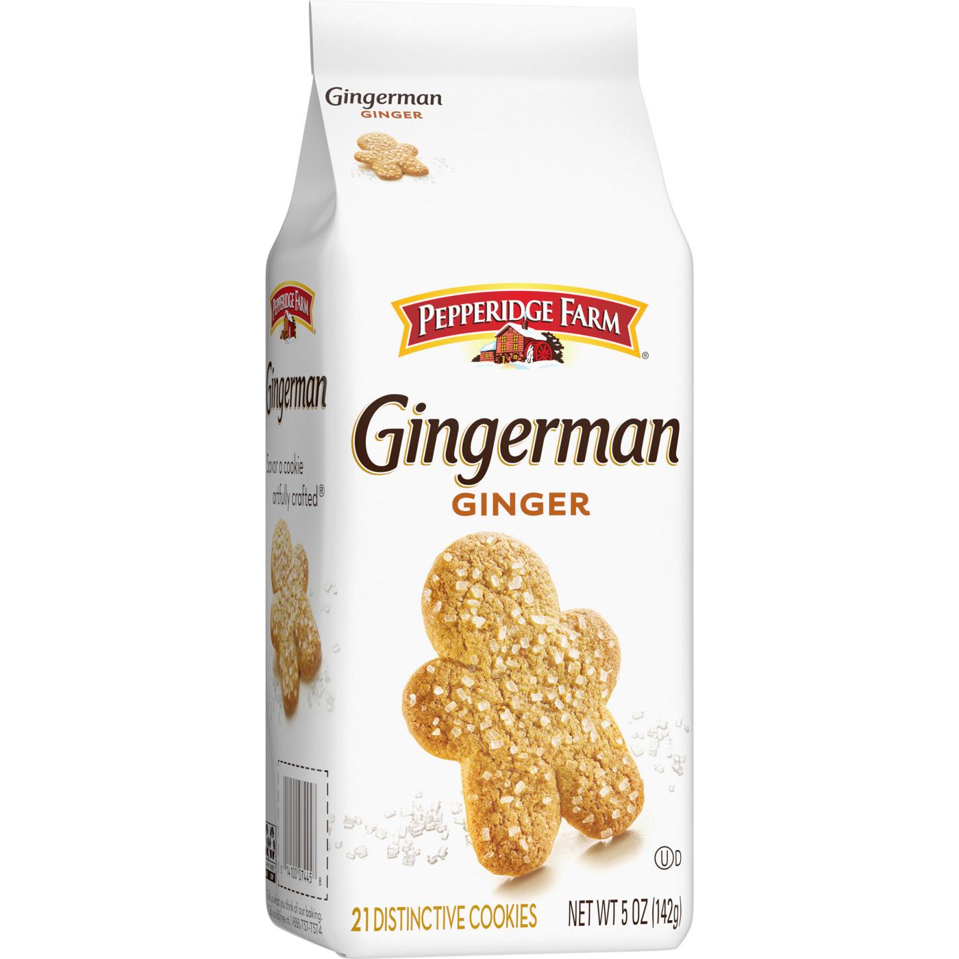 Pepperidge Farm Gingerman Cookies; image 5 of 9