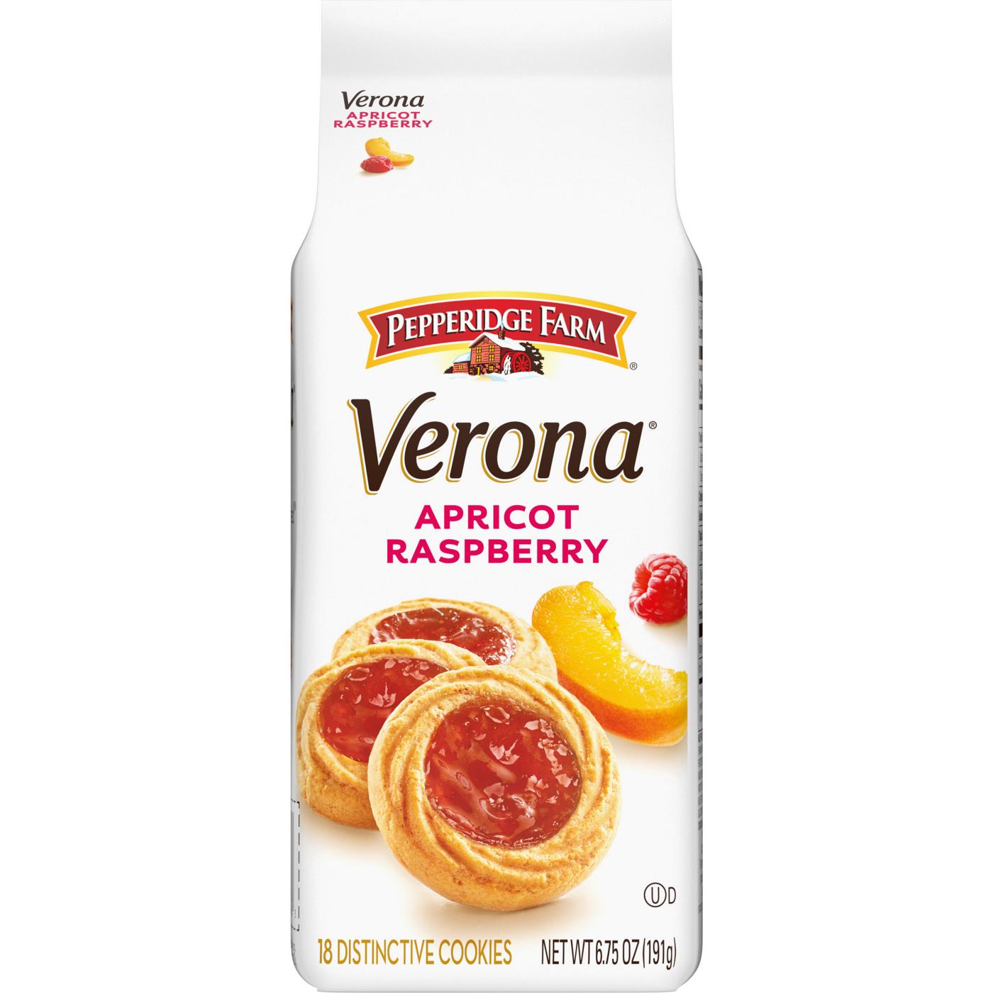 Pepperidge Farm Verona Apricot Raspberry Thumbprint Cookies; image 1 of 9