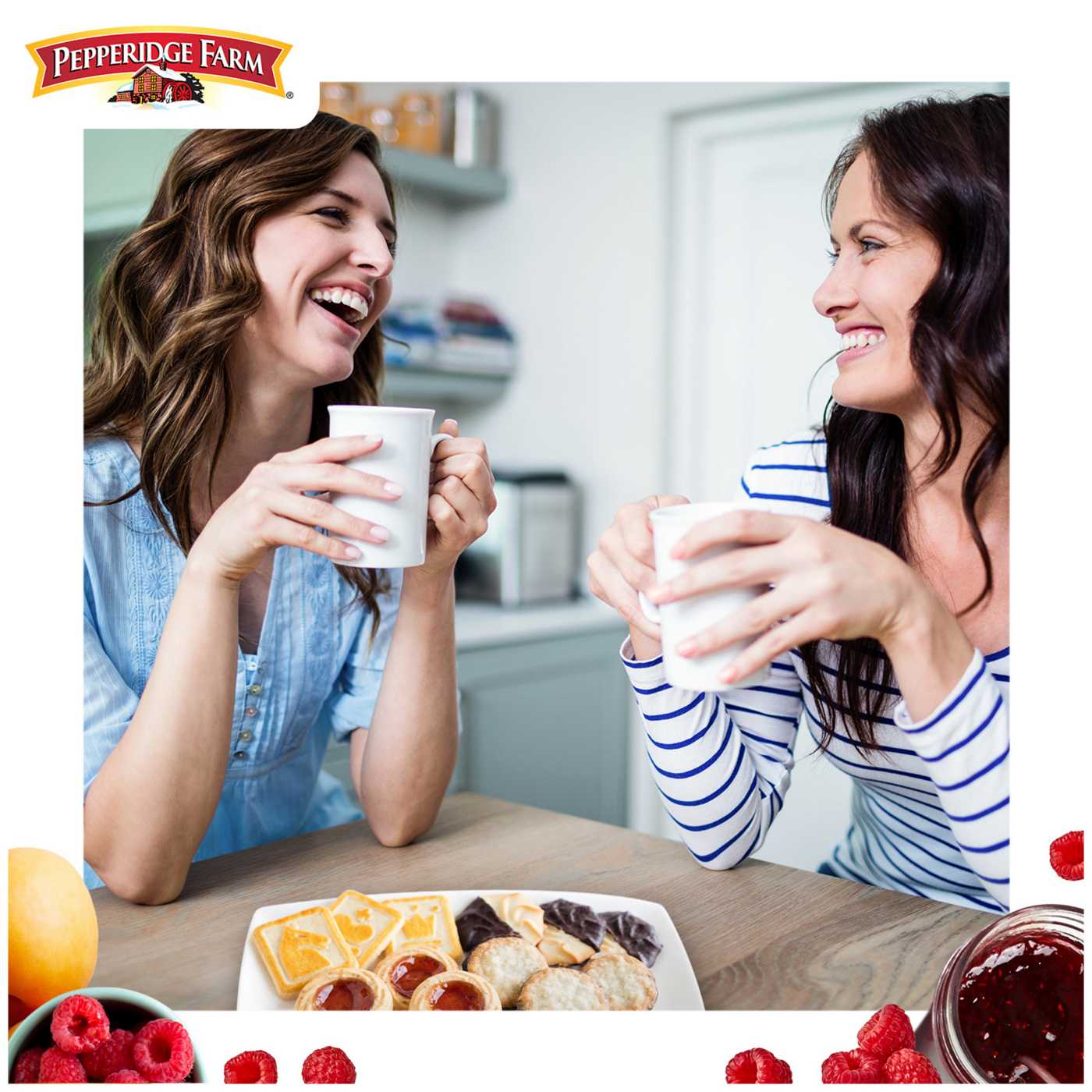 Pepperidge Farm Verona Apricot Raspberry Thumbprint Cookies; image 3 of 9