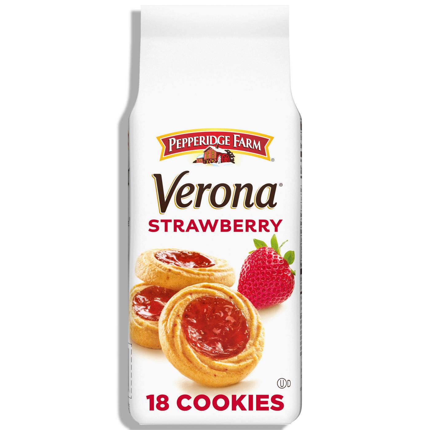 Pepperidge Farm Verona Strawberry Thumbprint Cookies; image 1 of 9