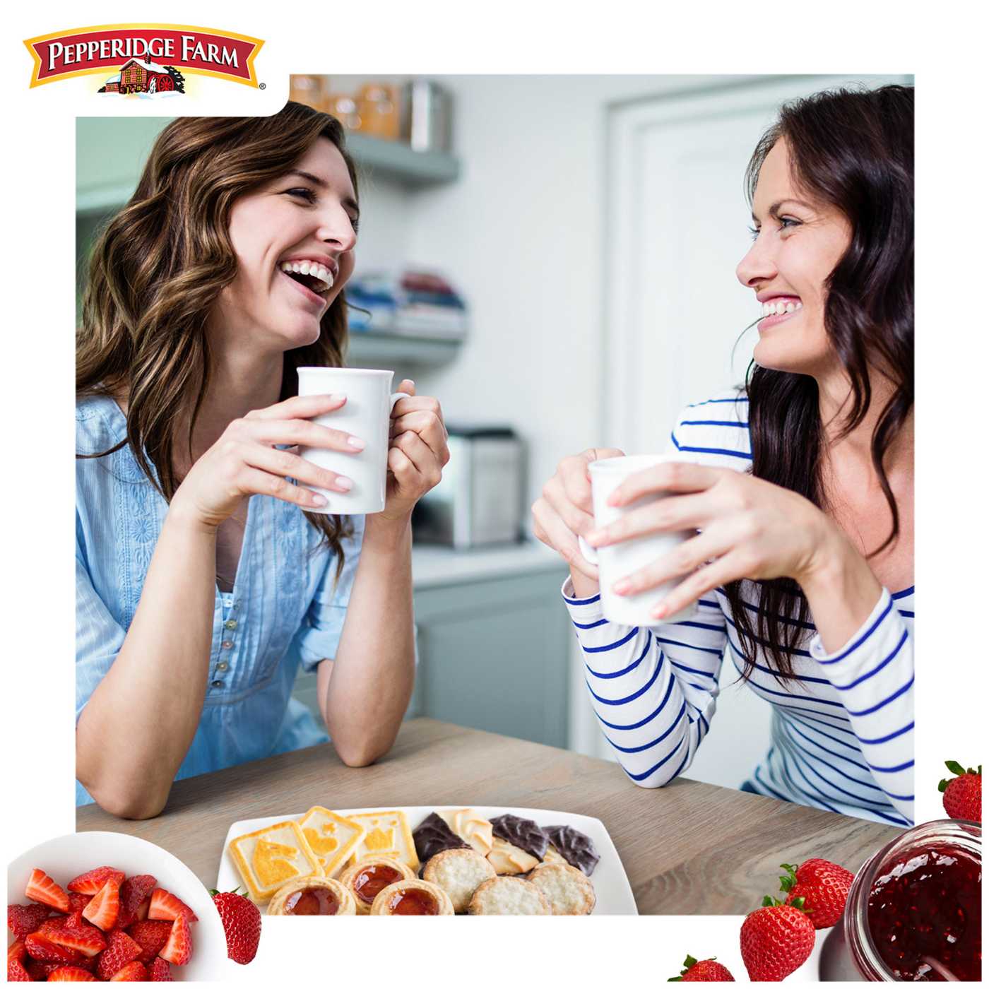 Pepperidge Farm Verona Strawberry Thumbprint Cookies; image 3 of 9