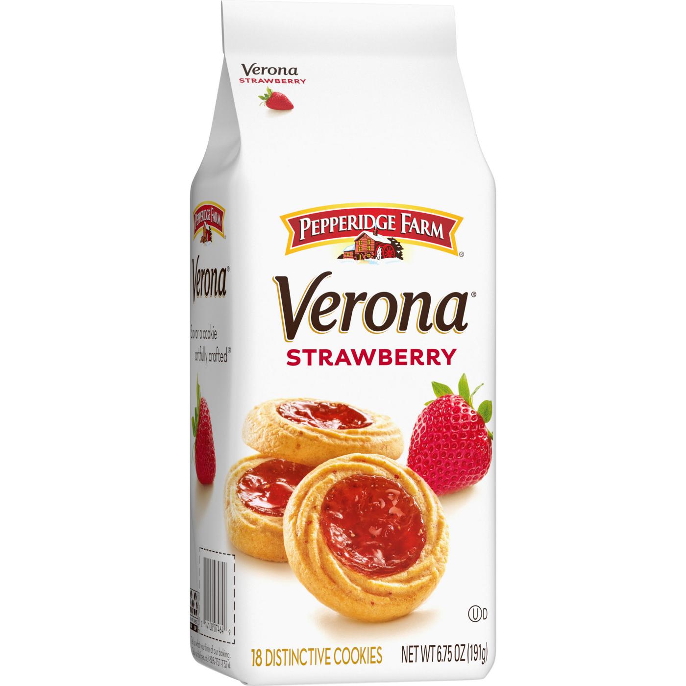 Pepperidge Farm Verona Strawberry Thumbprint Cookies; image 6 of 9