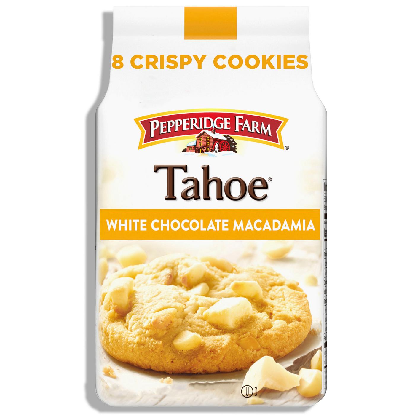 Pepperidge Farm Tahoe Crispy White Chocolate Macadamia Nut Cookies; image 1 of 9