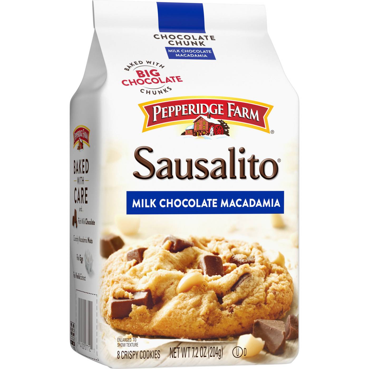 Pepperidge Farm Sausalito Crispy Milk Chocolate Macadamia Nut Cookies; image 4 of 9