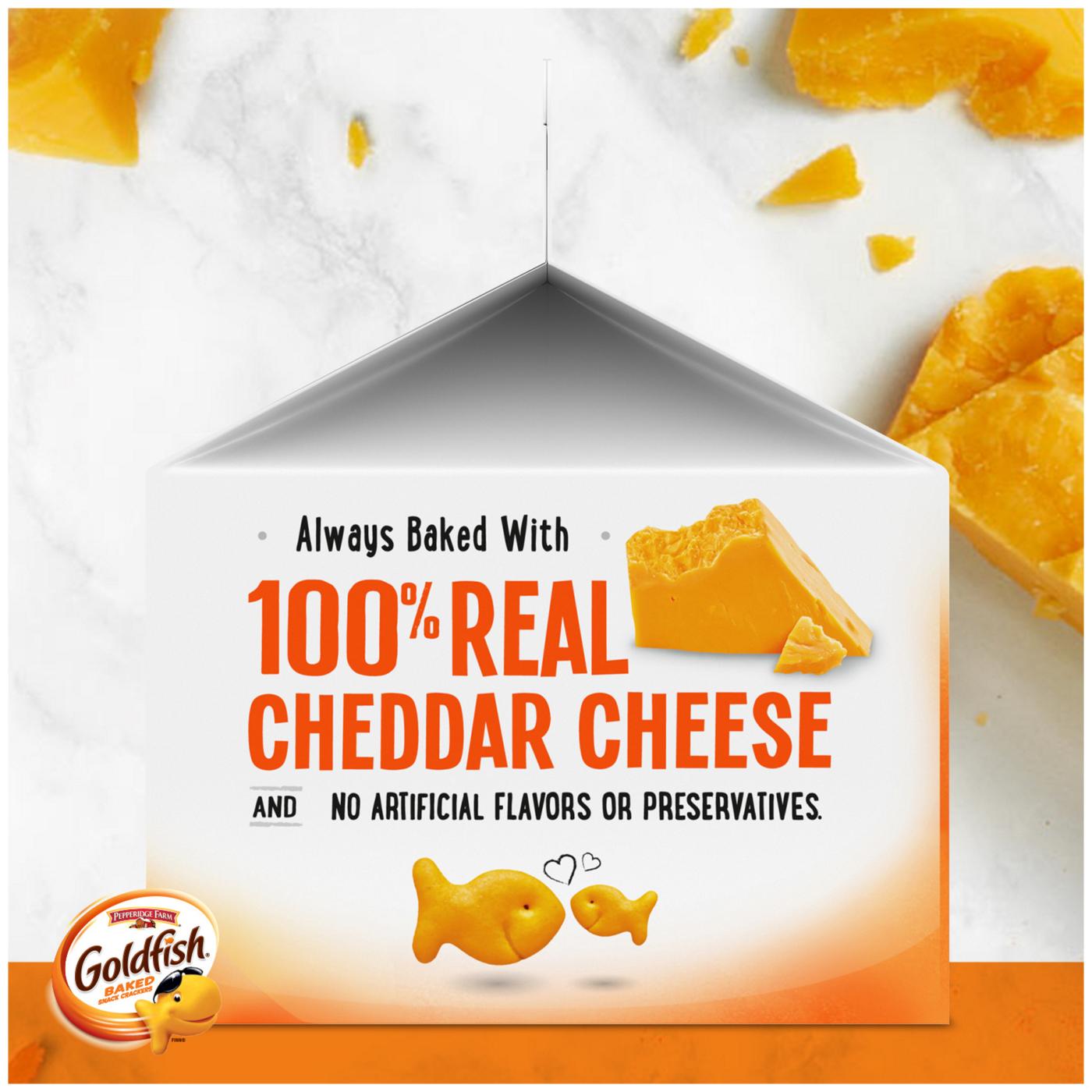 Pepperidge Farm Goldfish Cheddar Cheese Crackers; image 7 of 10