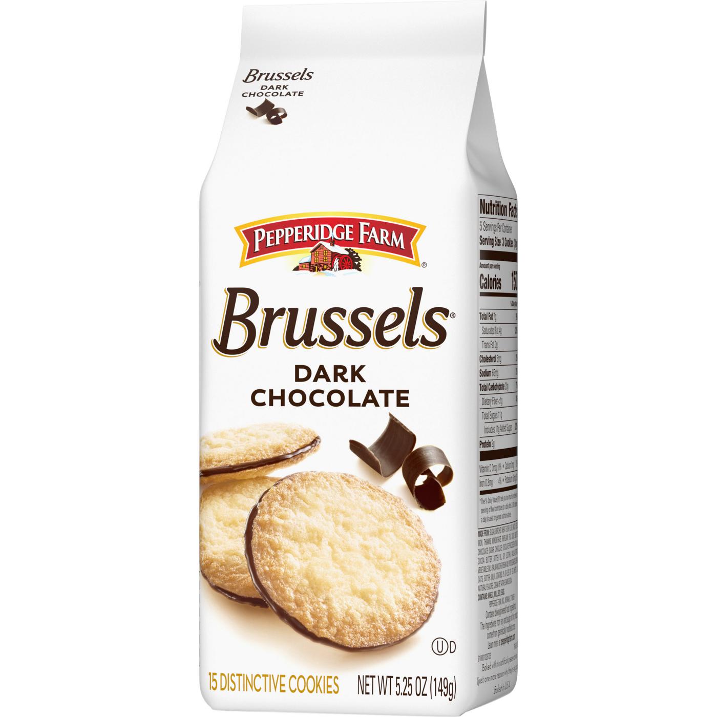 Pepperidge Farm Brussels Chocolate Lace Cookies; image 6 of 9