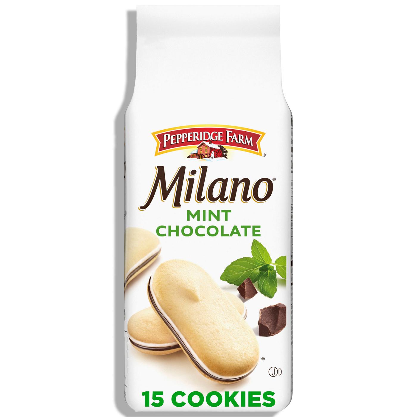 Pepperidge Farm Milano Mint Chocolate Cookies; image 1 of 8