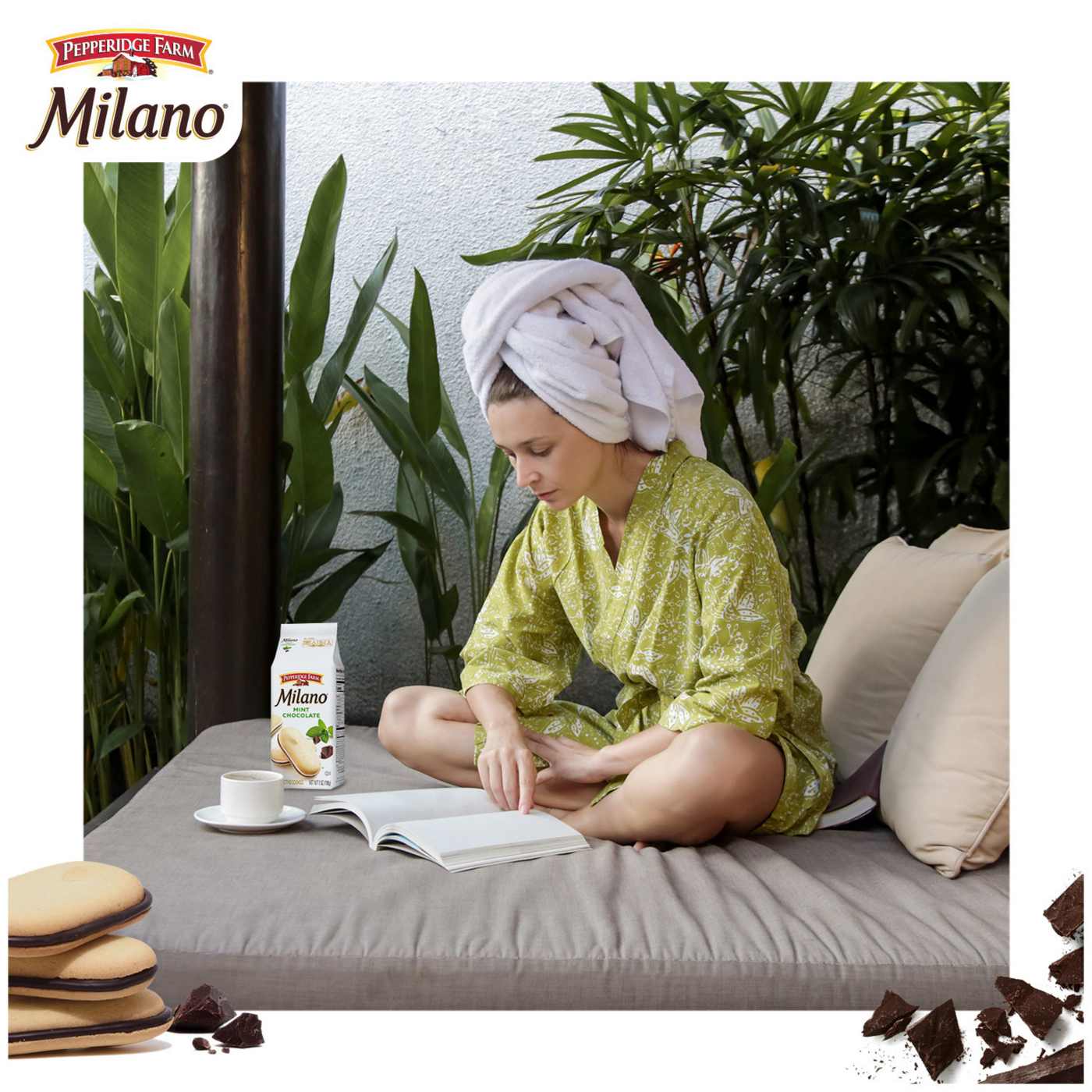 Pepperidge Farm Milano Mint Chocolate Cookies; image 2 of 8