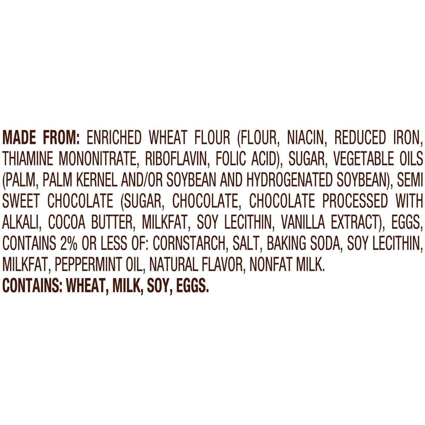 Pepperidge Farm Milano Mint Chocolate Cookies; image 5 of 8