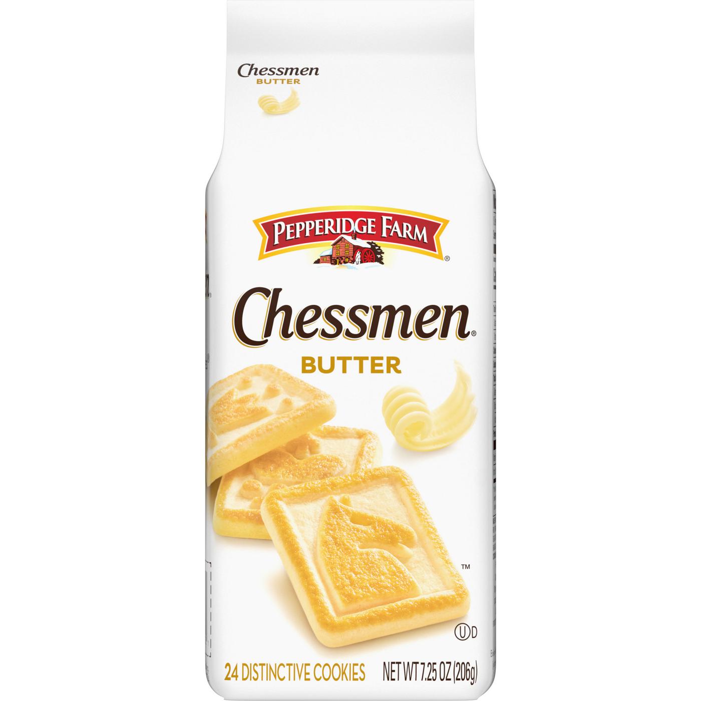 Pepperidge Farm Chessmen Butter Cookies; image 1 of 8