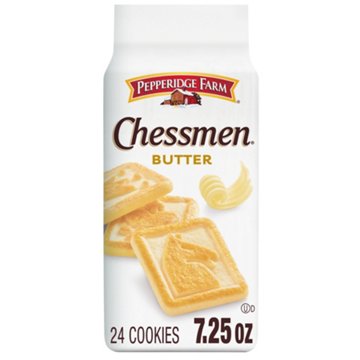 Pepperidge Farm Chessmen Butter Cookies, 7.25 oz