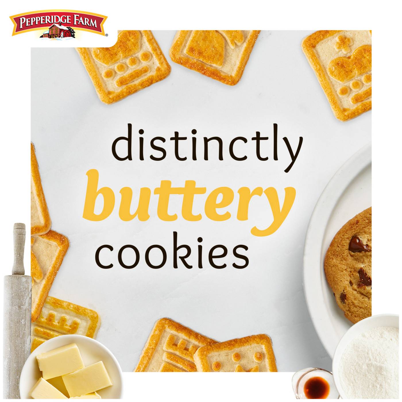 Pepperidge Farm Chessmen Butter Cookies; image 2 of 8