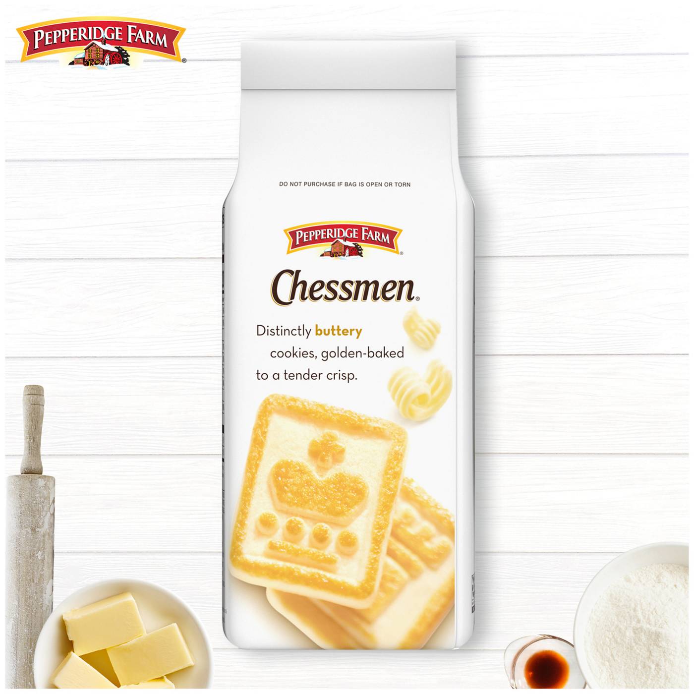 Pepperidge Farm Chessmen Butter Cookies; image 3 of 7
