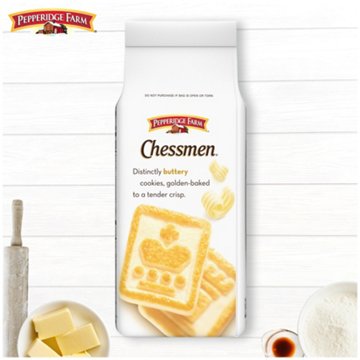 Pepperidge Farm Chessmen Butter Cookies, 7.25 oz