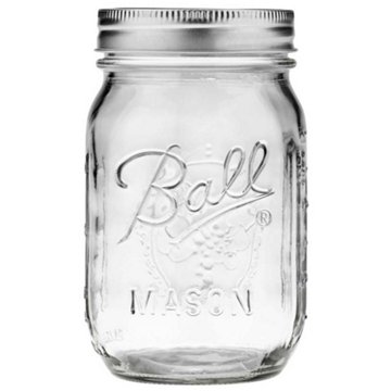Ball Pint Mason Jars & Lids-Regular Mouth, 12 ct