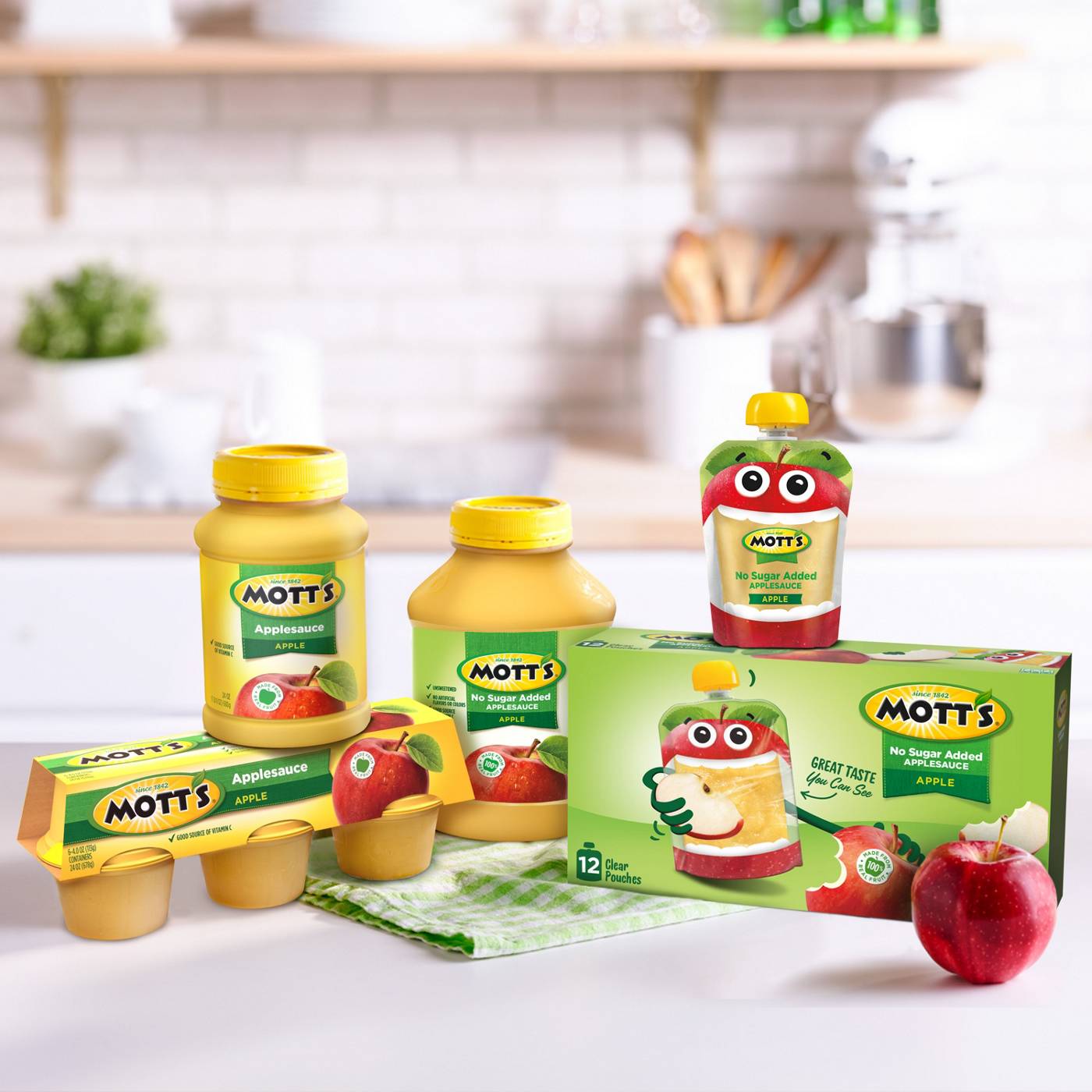 Mott's Applesauce 6 pk Cups; image 6 of 6