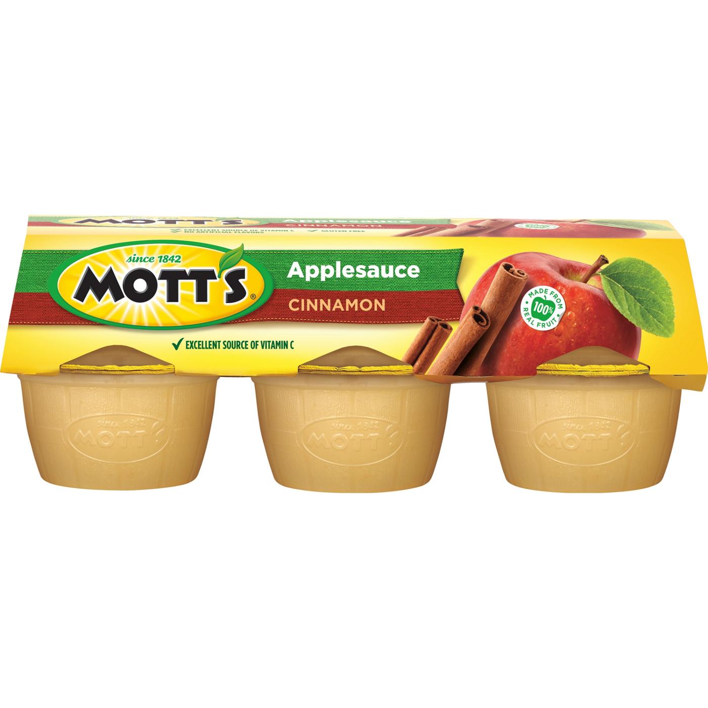 Mott's Cinnamon Apple Sauce; image 1 of 7