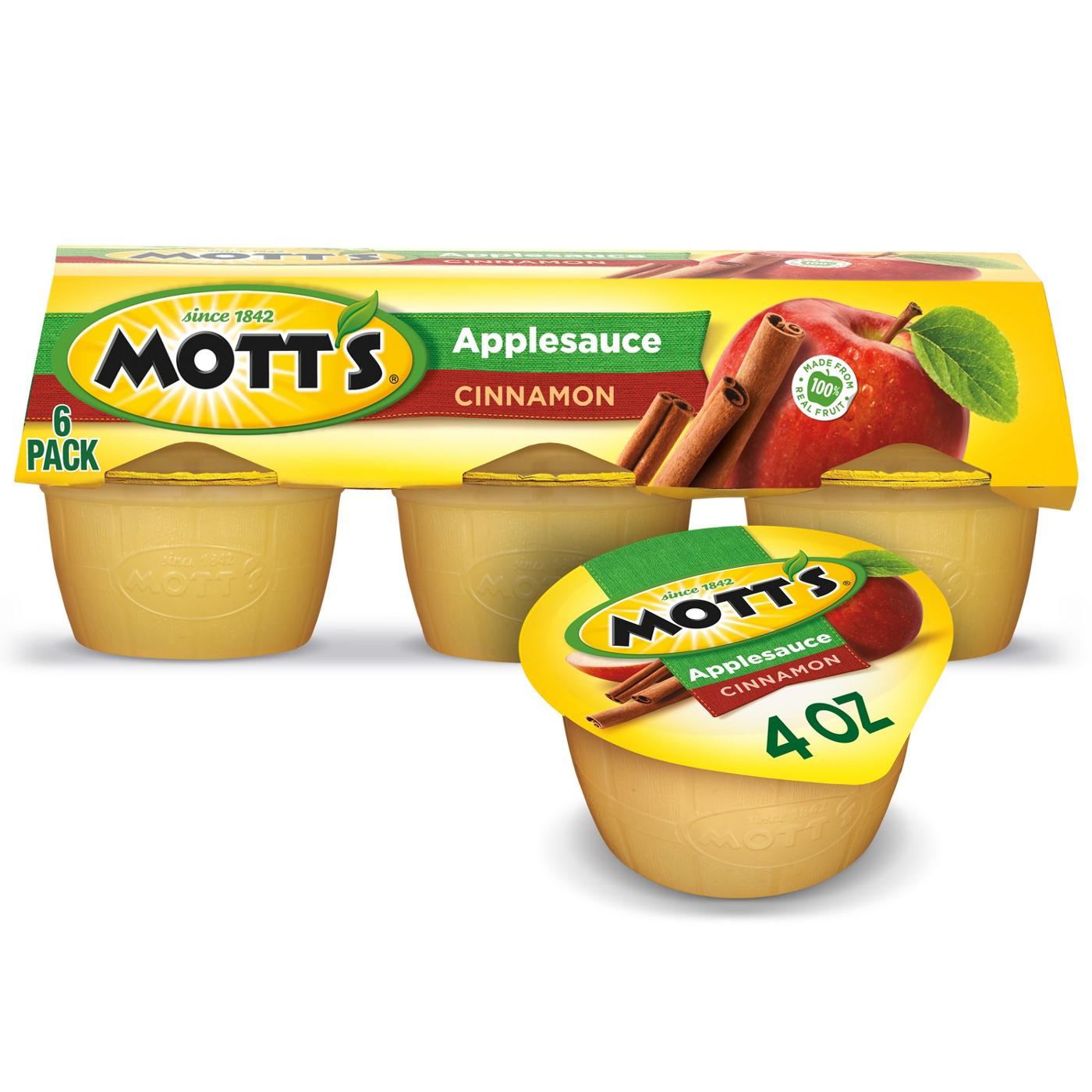 Mott's Cinnamon Apple Sauce; image 7 of 7