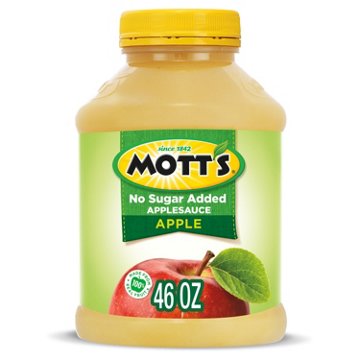 Mott's No Sugar Added Applesauce, 46 oz